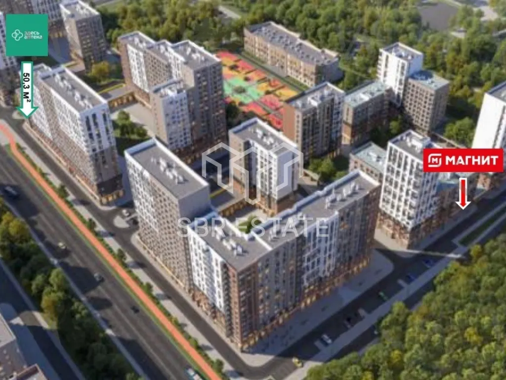 Продажа торгового помещения с арендатором Здесь аптека