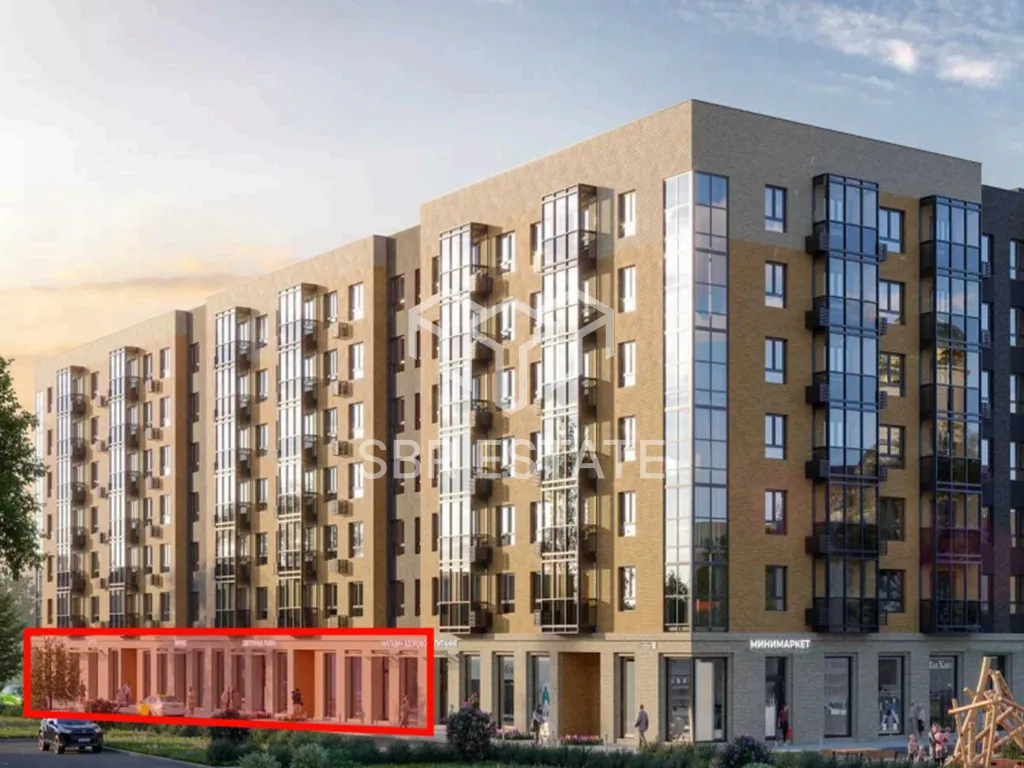 Продажа торгового помещения с арендатором Магнит в ЖК Олива